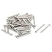 uxcell M4x40mm Stainless Steel Phillips Round Pan Head Machine Screws 50pcs