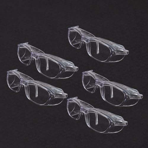 ILiFF Protec Premium Safety Goggles Clear Lens Pack of 5 Eye