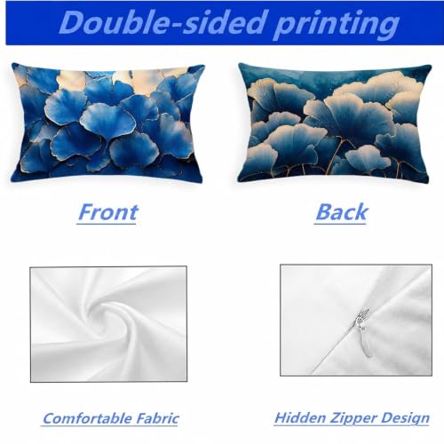 Taie oreiller 40x70 lot de 2 housse coussin rectangulaire - 5