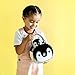 The Petting Zoo Penguin Chick Stuffed Animal Plushie and Purse Set, Gifts for Kids, Sealife Animal Toy, Gray Penguin Chick Plush Toy and Purse Pet Carrier