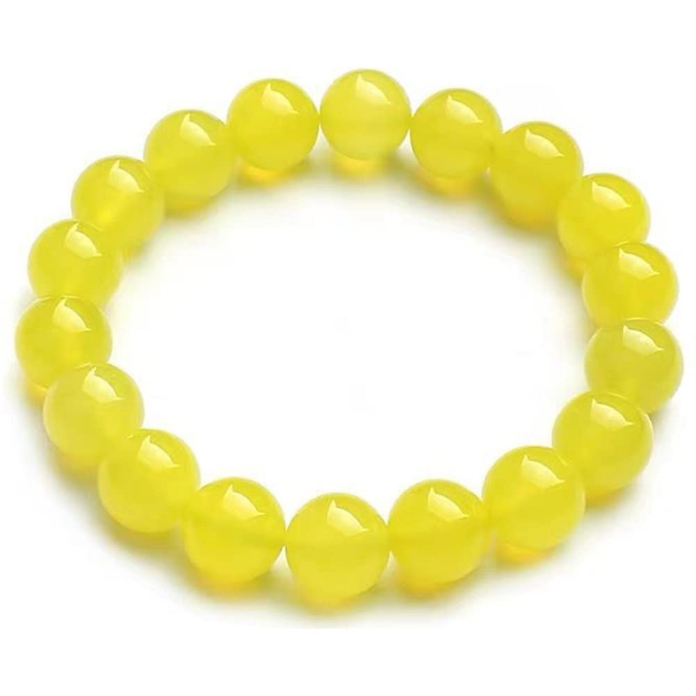 Crystal Bead Bracelet, Crystal Bracelet, Jade Bracelet, Women Menaz Bead Stretch Bracelet,Ate Chalcedony Crystal Gemstjewellery/Color/8Mm