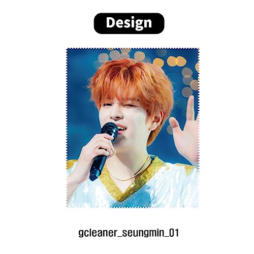 Generic Limpador de óculos K-Star - Seungmin (Stray Kids) (Seungmin-1)