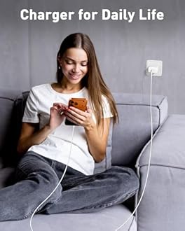 WIDAQUO iPhone 15 Charger,iPad Pro Fast Charger [Apple Certified],2Pack 20W PD USB C Block for iPad Air 5th/4th,iPad 12.9/11 inch,iPad 10th,iPhone Max/Plus,with 6FT Cable,White,6-Foot (CA-43T)