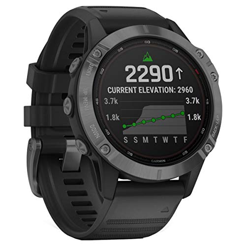 Garmin Smartwatch Fenix 6 Pro Solar schwarz (200) 000, 010-02410-15