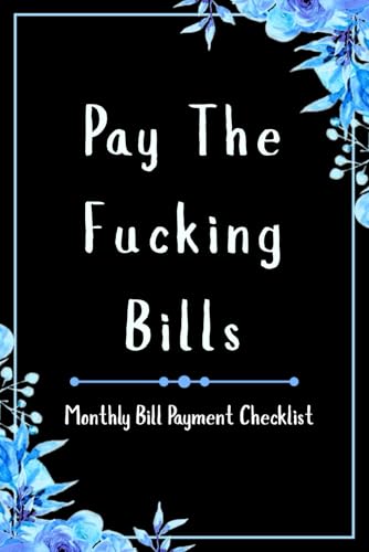 Stocking Stuffers for Adults: Monthly Bill Payment Checklist - Expense and Bill Tracker Notebook - Funny Gifts for Men and Women Who Have Everything