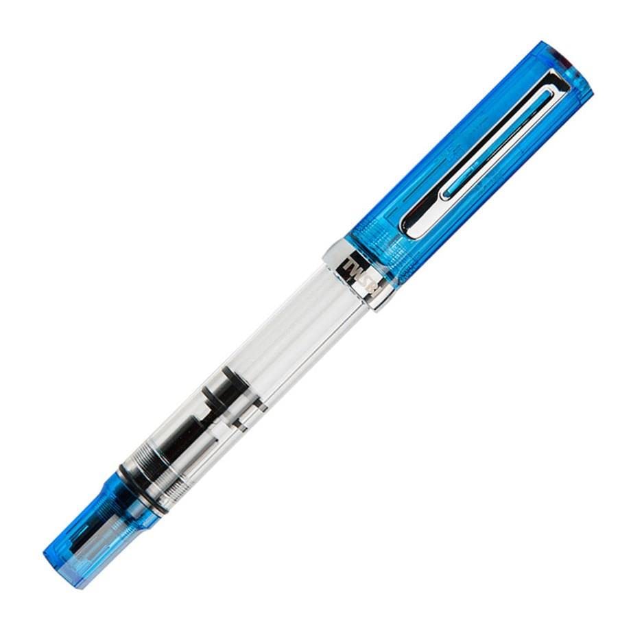 Twsbi ECO Pióro wieczne przezroczyste Blue Bold (B)