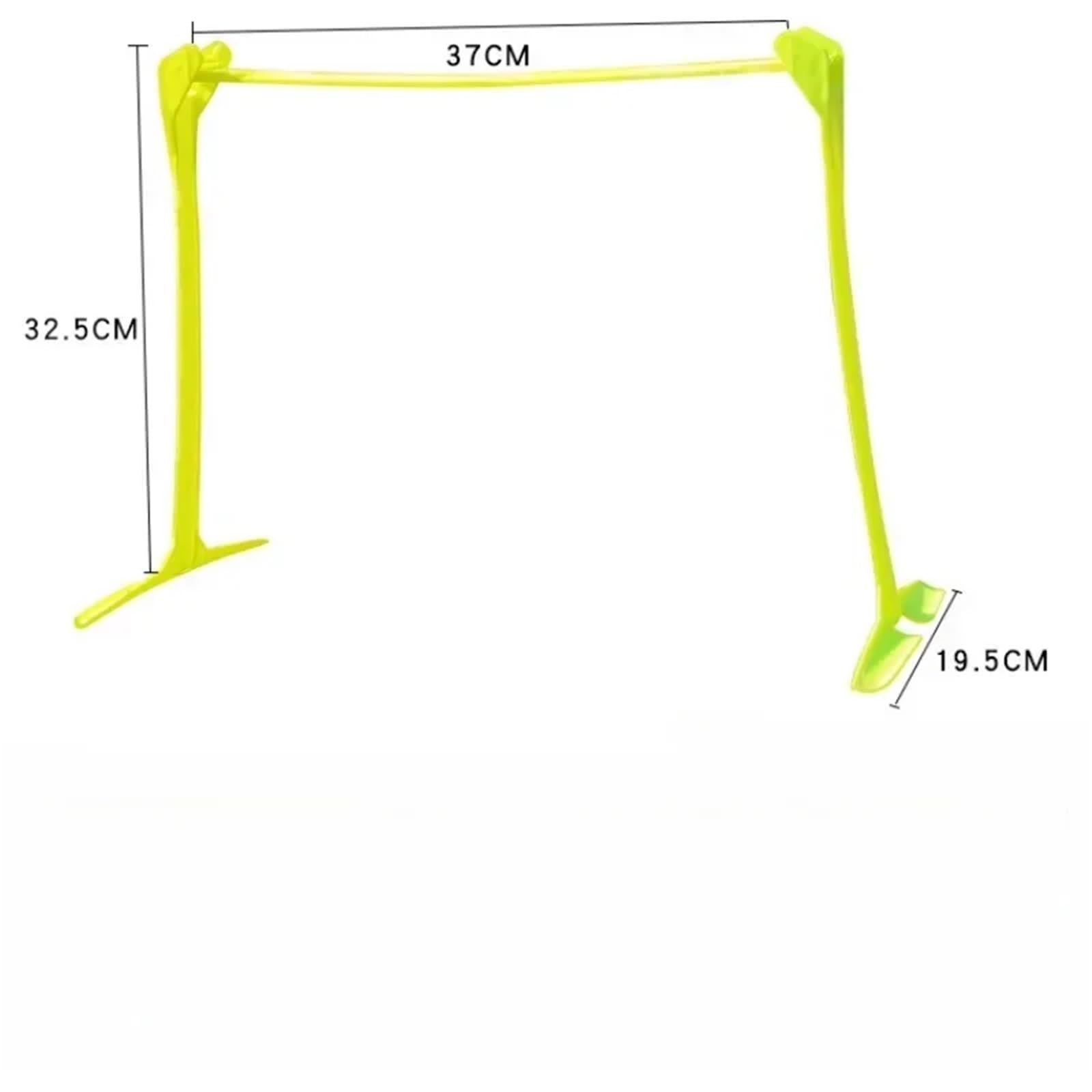 Vallas De Entrenamiento 5PCS Football Training Hurdles Foldable Agility Speed Training Aids Outdoor Height Adjustable Collapsible Soccer Sports Hurdles Tool