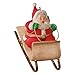 Hallmark 2016 Sledding Santa Christmas Ornament