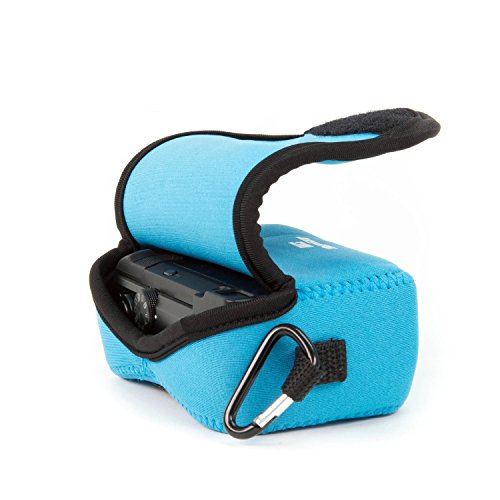 Funda neopreno ligera MegaGear para Canon Powershot azul miniatura 3