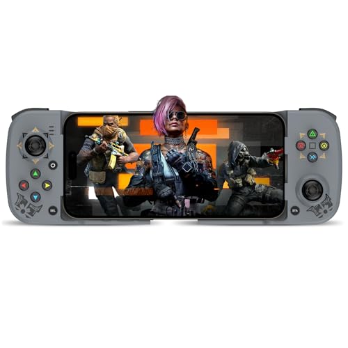 Joso Phone Controller for iPhone/Android Support Phone Case, Mobile Gaming Controller with Ergonomic Design - Wireless Gamepad for Cloud Gaming & PS Remote Play