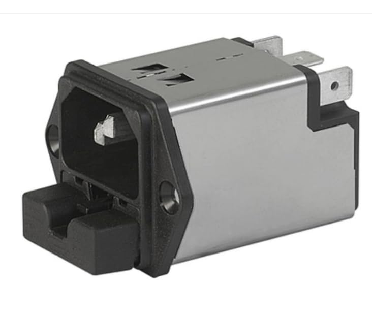 5220.0223.3, AC Power Entry Modules 5220 PWR Entry MODUL W. Filter 2A M5