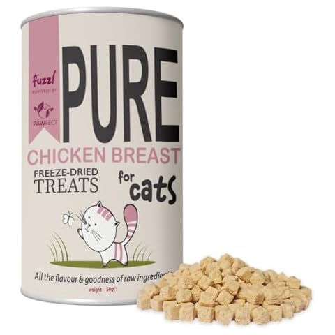 Fuzzl Pure Freeze Dried Chicken Cat Treats Cover
