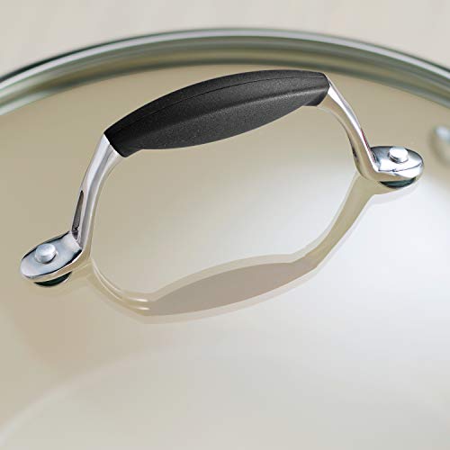 Image of TRAMONTINA Ceramica 01 11 Deluxe Covered Deep Skillet