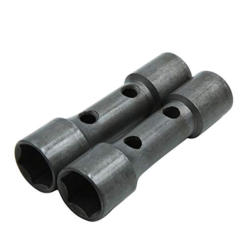 sourcing map 2Stk.6 Punkt Auto Fahrt Zündkerze Steckschlüssel Box Entferner Werkzeug 1 sourcing map 2Stk.6 Punkt Auto Fahrt Zündkerze Steckschlüssel Box Entferner Werkzeug