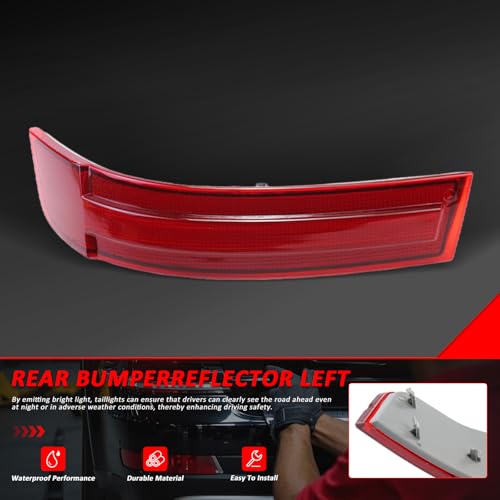 Image of Door rear bumper reflector For Benz GL class (X164) 2006 2007 2008 2009 GL320 GL450 GL550 Replacement # 1648201274