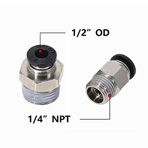 Beduan 1XY-12330-NPC Push To Connect Fitting thumb #1