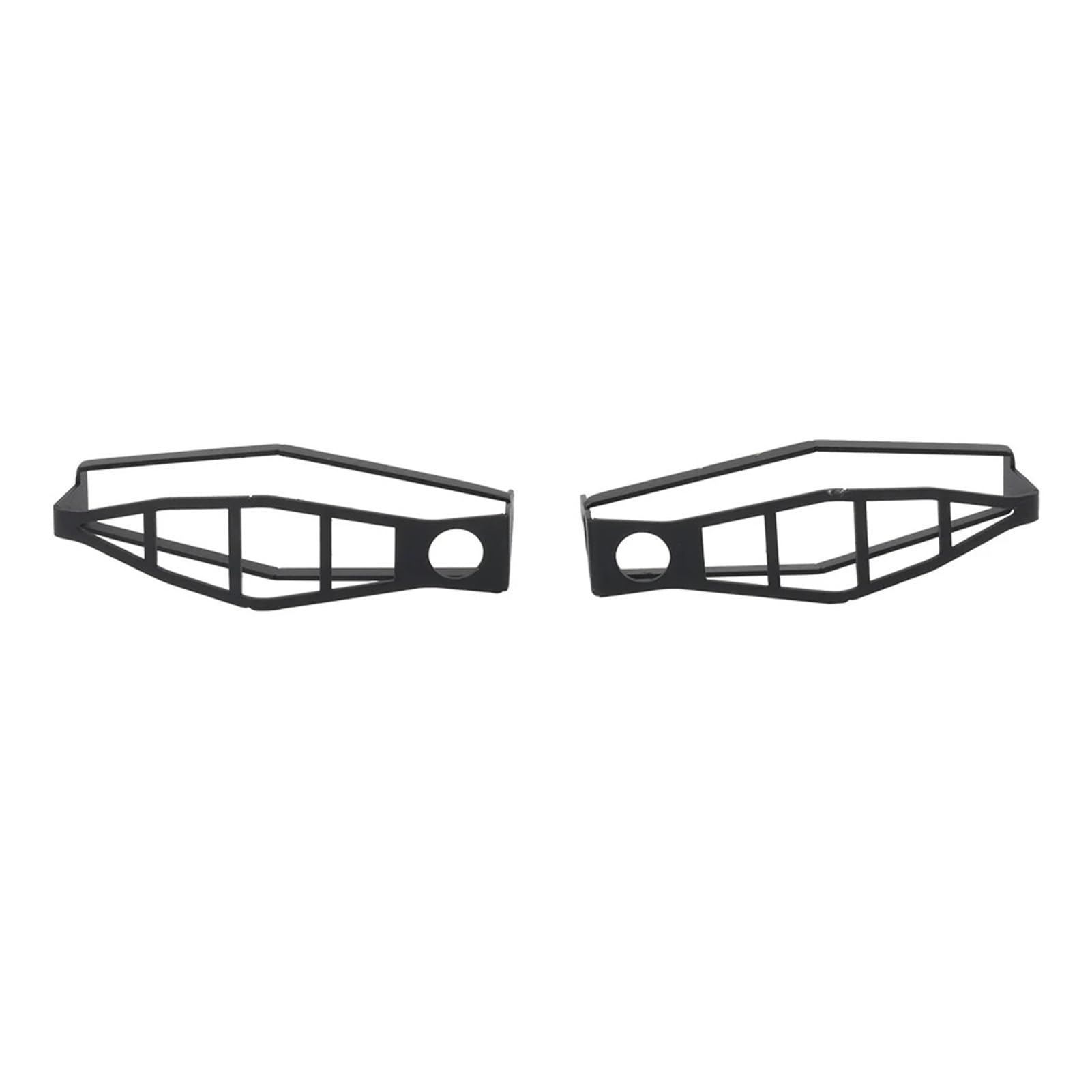 Grille clignotant VOGE 300Rally antichoc en acier noir mat