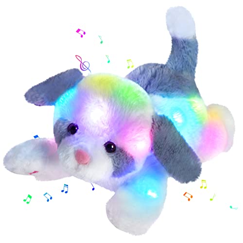 Cozyworld Led Glowing Musical Plush Pillow Stuffed Animal Singing Light Up Plush Toy Birthday Gifts #TOP11