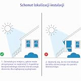 Ładowarka solarna kompatybilna z Ring Video Doorbell 3, Video Doorbell 3 Plus, Video Doorbell 4, Battery Doorbell Plus, Battery Doorbell Pro