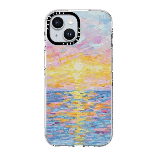 Coque iPhone 15 CASETiFY transparente qui ne jaunit pas pour une clarté durable