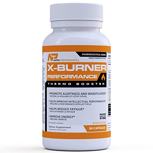 Fat Burner X-Burner Thermo Booster & Weight Loss Supplement – 90 Capsules