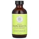 Pure Body Naturals Organic Grape Seed Oil, 4 fl oz (118 ml)
