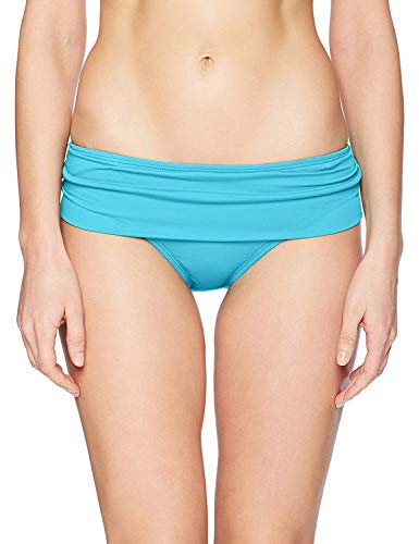 Image of La Blanca Women's Island Goddess Shirred Band Hipster Bikini Bottom