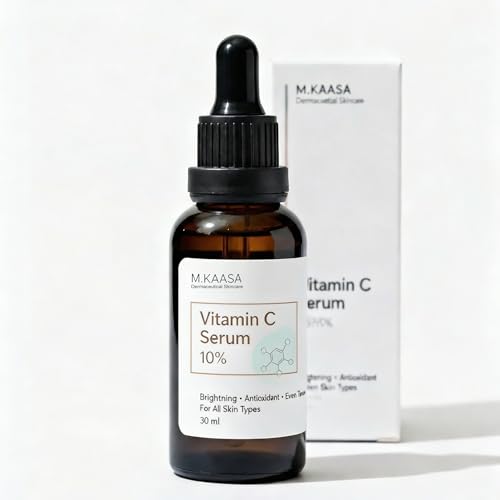 10% Vitamin C Serum For Glowing Skin 30ml, Antioxidant Brightenin...