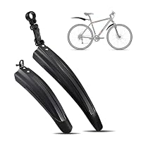 Fahrrad Schutzblech Set für Bulls Copperhead Millenial E-Stream EVO AM3 Grinder Evo Streetliner Evo, Schnelle Demontage Spritzschutzset Vorne Hinten Schmutzfänger, Einstellbar Vorne Hinten Mudguard Sport & Freizeit