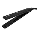 Ikonic Black Beauty Hair Straightener For Women with Ceramic Coated Floating Plates Super Slim Ensure Smooth Glides Instant Heat Up Techonoly Manages Even Heat Distribution Handle Lock Feature,Light Weight Travel Friendly Sutiable for All Hair Types gallery image