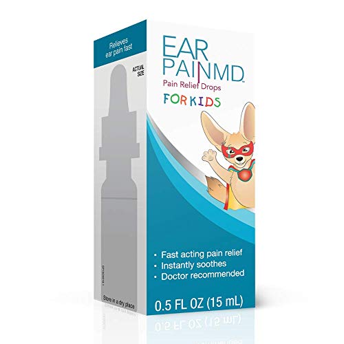 Ear Pain MD for Kids, Ear Pain Relief Drops, Fast Pain Relief