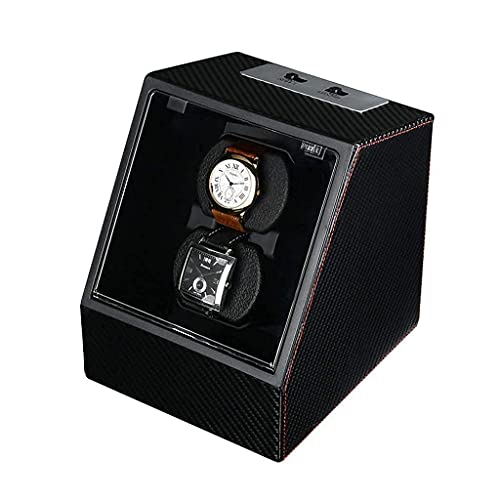 Cajas de bobinadores de relojes mecánicos con base de giro automático 2+0