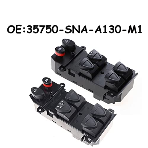 Interrupteur lève-vitre 35750-SNA-A130-M1 robuste et durable - 3