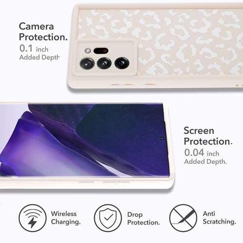 Image of Compatible with Samsung Galaxy Note 20 Ultra Case, White