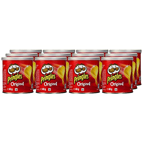 Image of Pringles Original Flavoured Chips- 12 Pack, 40 Gm