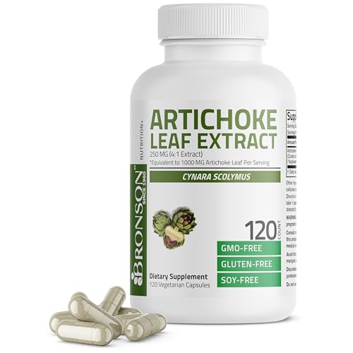 Bronson Artichoke Leaf Extract Extra Strength Supports Healthy Digestion Healthy Liver Function,...