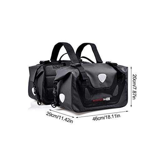 NAKYLUCY Borsa da Sella per Moto, Borsa da