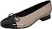 Produktbild ARA Damen Bel Ballett Flach, Gold (Titan Metallic Wade mit schwarzer Lackspitze), 39.5 EU