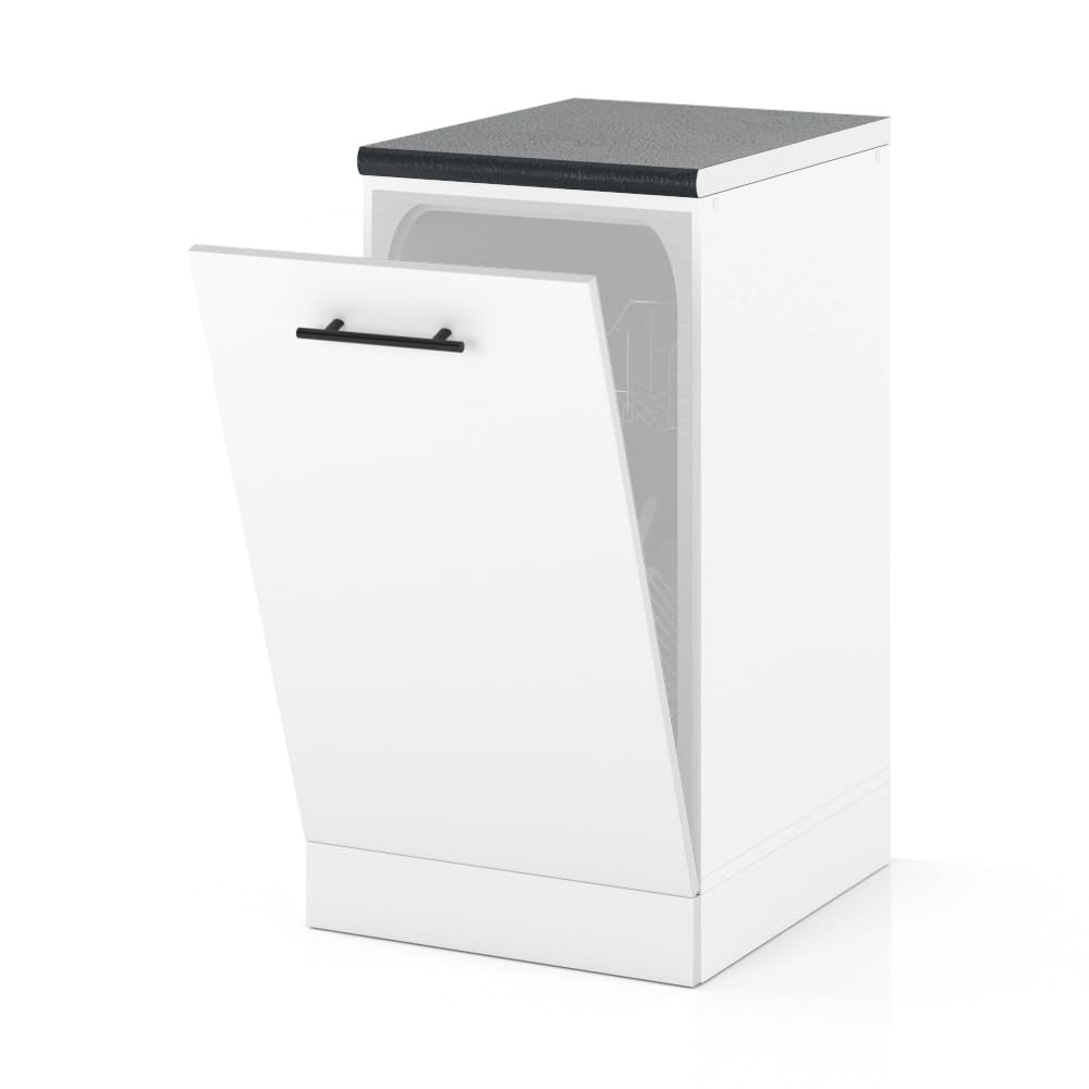 Front Do Zabudowy Zmywarki 45cm Szafka Kuchenna Spremium Biały Mat