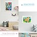 [3-Pack] Kids Art Frames, 8.5x11 Front Opening Kids Artwork Frames Changeable, White Artwork Display Storage Frame for Wall, Holds 50 Pcs, for 3D Picture, Crafts, Children Drawing, Hanging Art,