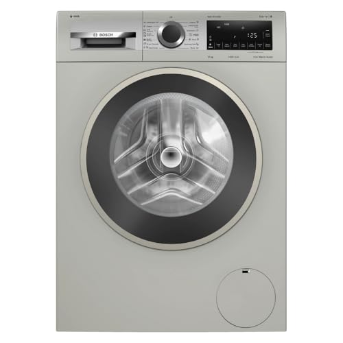 Image of Bosch 11 Kg Front Load Automatic Washing Machine with AutoStain Removal & SpeedPerfect, 1400 RPM, Silver Inox (WGA264AXIN)