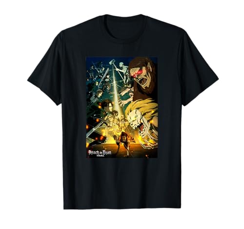 Attack on Titan Season 4 Póster Temporada final Camiseta