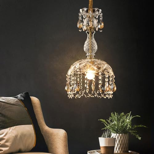 Lampe de plafond pour chambre à coucher au design suspendu chic