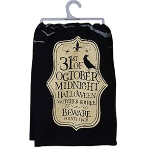 Primitivesbykathy31stofoctobermidnighthalloweenwitchessoireebewarepointyhatshomedecorkitchentowel Urban Country Home Decor Primitives by kathy 31st of october midnight halloween witches soiree beware pointy hats home decor kitchen towel urban country home decor