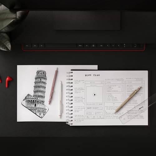 Image of Rotring 600 Metallic Metal Ballpoint Pen, Medium Point, Black Ink, Pearl White Barrel, Refillable, 1 Count - Smooth Writing, Style, Comfort, Non-Slip Grip