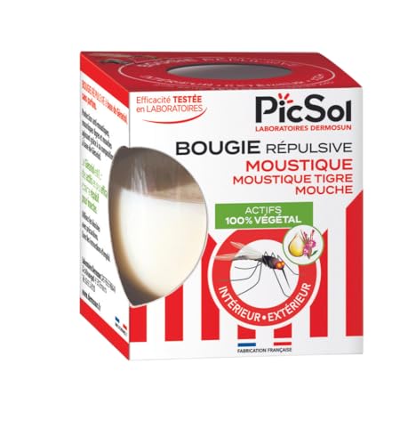 PicSol Bougie Répulsive...