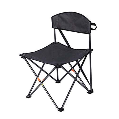JJZXT Folding Chairs Outdoor Camping Chair Foldable Oversized Portable Lightweight Chair for Beach Travel Fishing Lawn Household