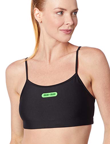 Top Liso Colcci Fitness, Feminino, Preto, M