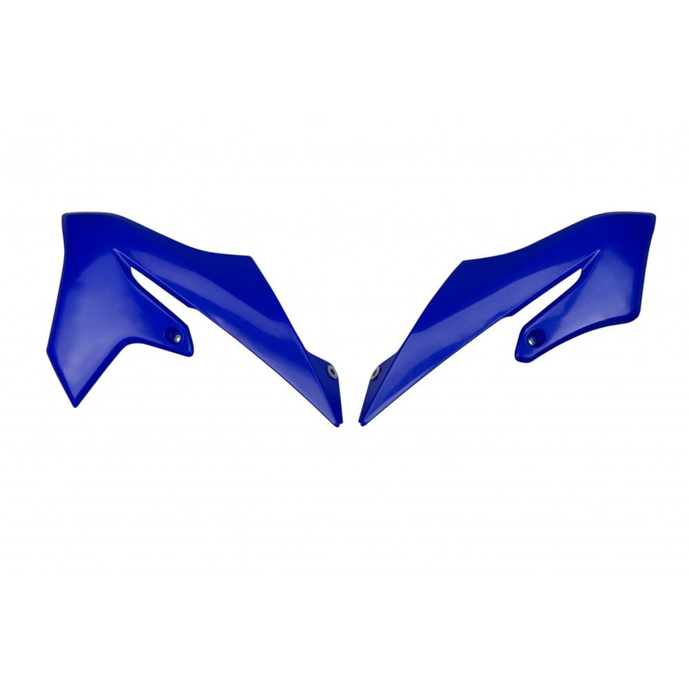 POLISPORT 8497500002 - Tapas de Radiador Resistentes y duraderas Compatible con Motocicletas Yamaha en Color Azul