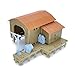 Outland Models Railway Scenery Boat House with Accessories 1:64 S Scale